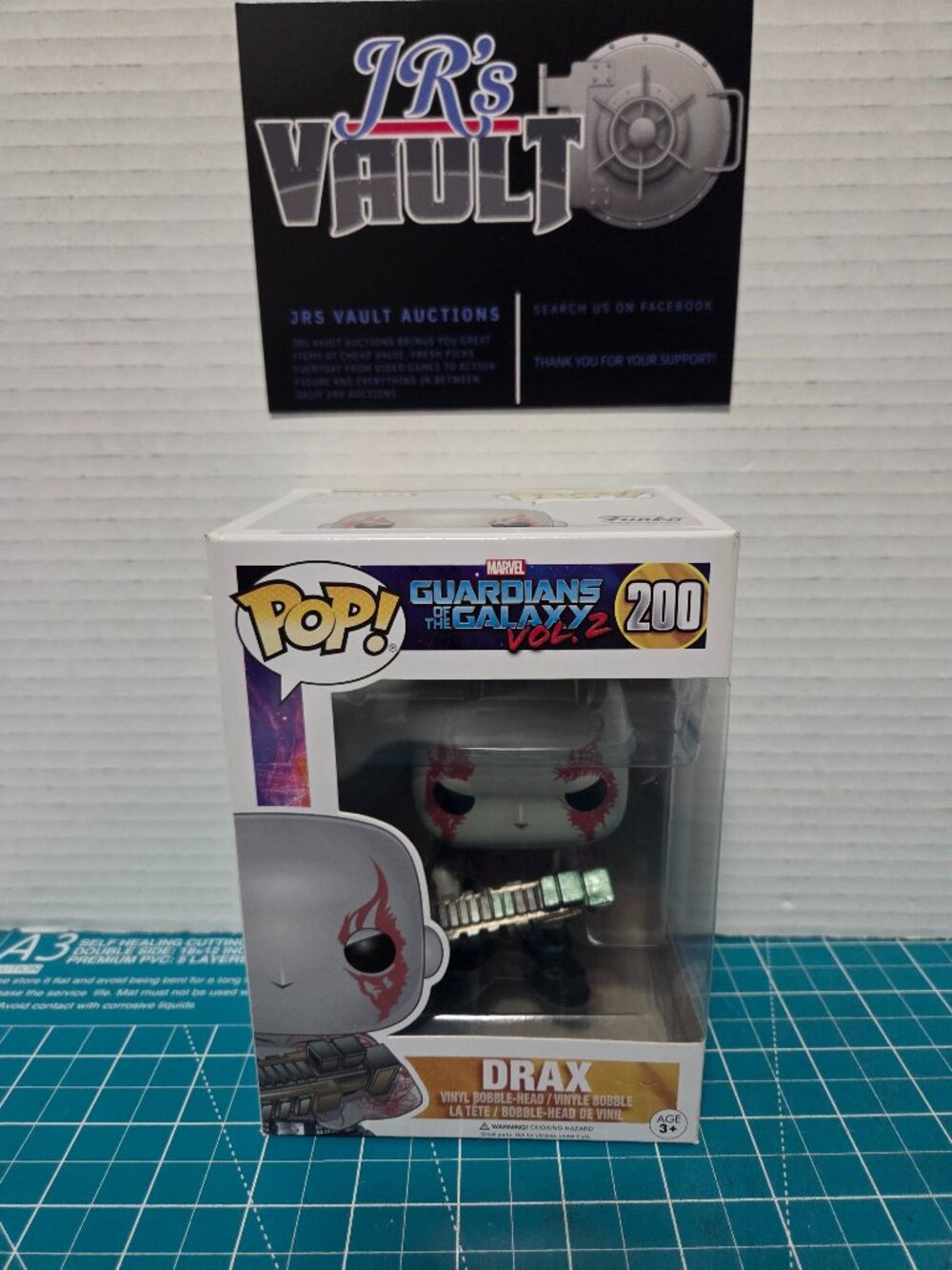 Funko POP Marvel Guardians of the Galaxy Vol 2 Drax 200 Vinyl Figure